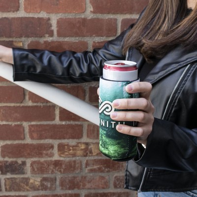 Full Color 16 oz Neoprene Can Cooler